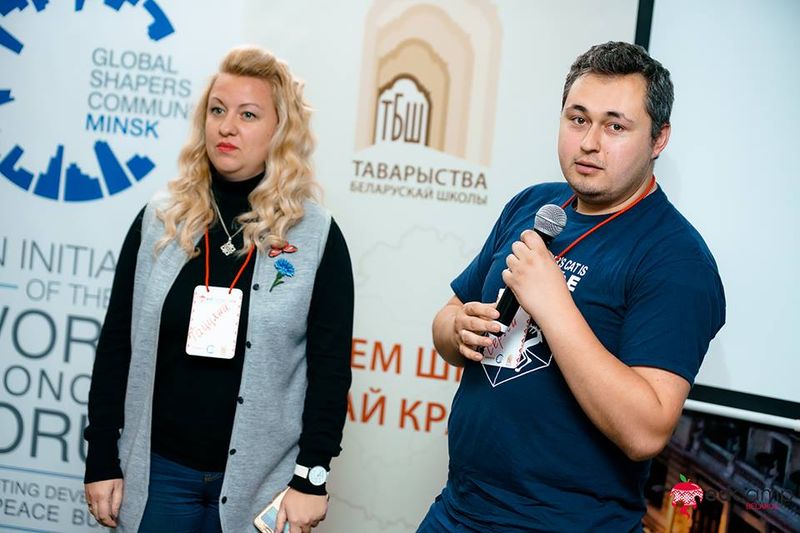 “Па вушах цякло, а ў мозг не трапіла” – менавіта так гучала тэма ”сямейнага” майстар-класа Таццяны і Сяргея ФАДЗІНЫХ.