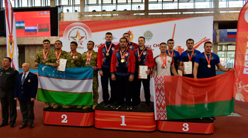 Беларускія гіравікі заваявалі бронзу на ваенна-спартыўных гульнях у Маскве