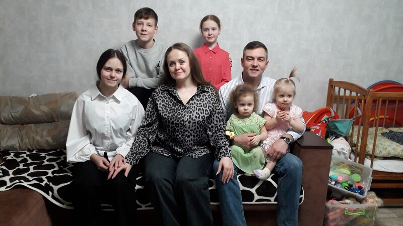 Шматдзетная маці Вера Лысюк: Нічога не робіць чалавека шчаслівейшым, чым сям’я