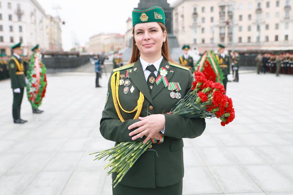 У сталіцы Беларусі адзначылі Дзень пагранічніка