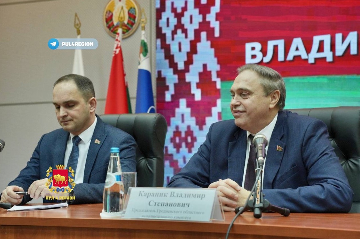 Уладзімір Каранік сустрэўся з калектывамі Беларускай АЭС і Ашмянскага мясакамбіната
