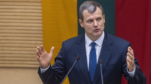 Прэм’ер-міністр Літвы падаў у адстаўку пасля карупцыйнага скандалу