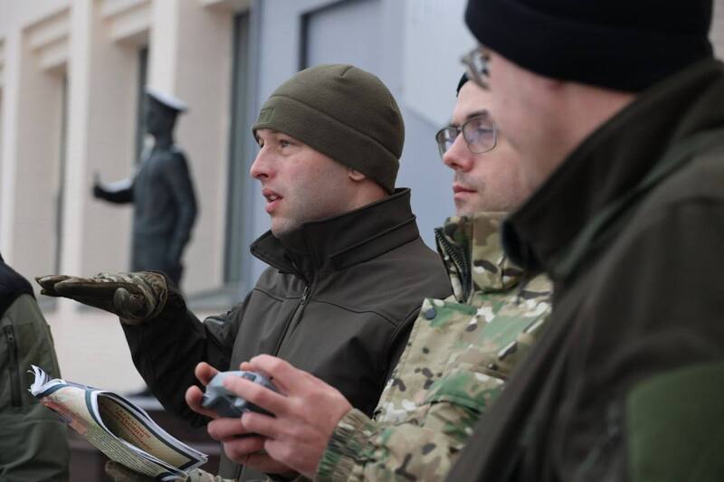 Міліцыянеры асвойваюць БПЛА