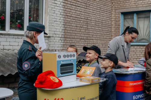 У Барысаве прайшло прафілактычнае мерапрыемства МНС «Інтэрнат без пажару» 