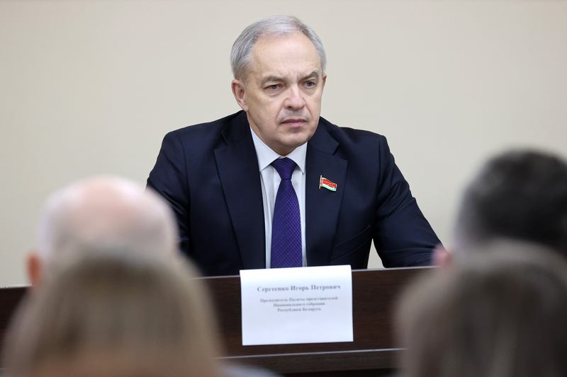 Ігар Сергяенка з рабочым візітам наведаў Докшыцкі раён