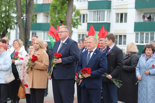 Выязное пасяджэнне прэзідыума Брэсцкага аблсавета правялі ў мемарыяльным комплексе партызанскай славы