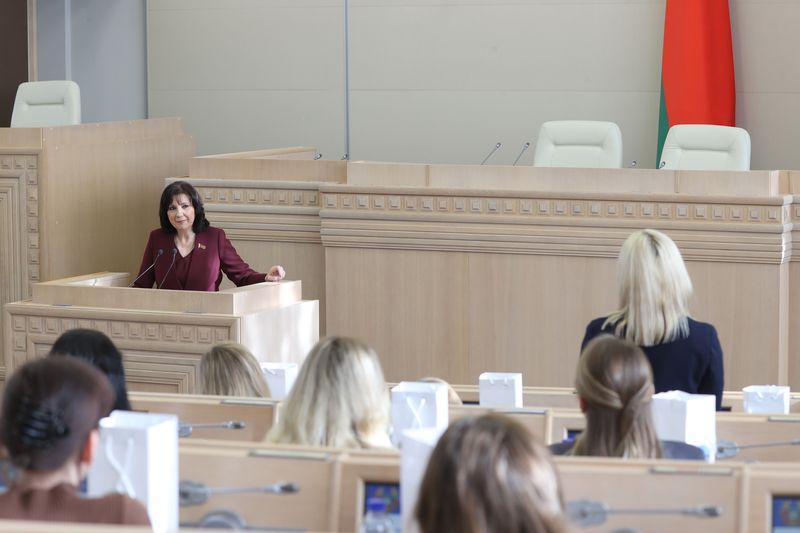 Качанава: Ваша служба пацвярджае, што нашы жанчыны могуць усё