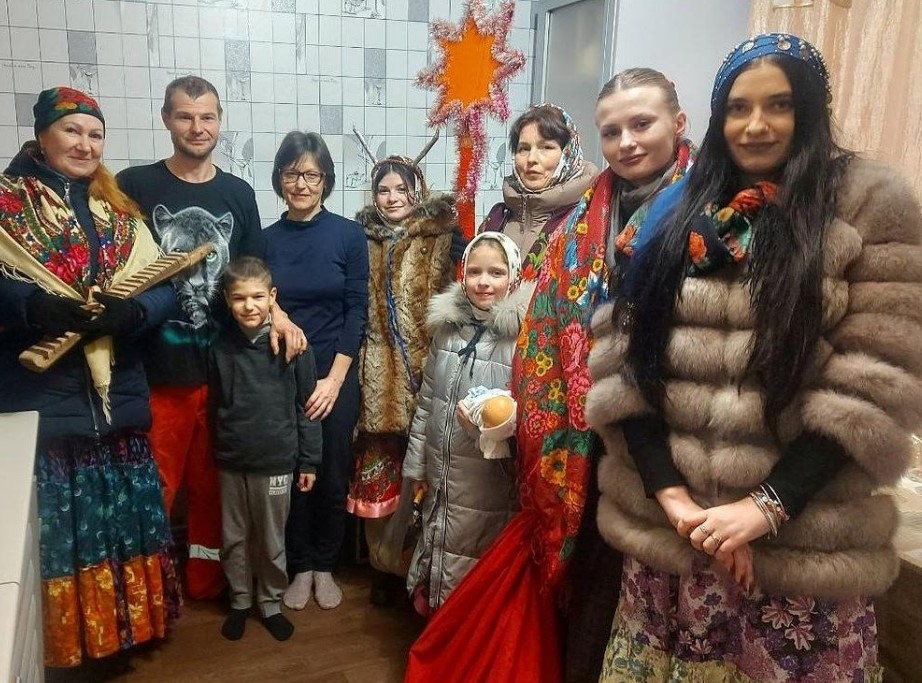 У Клічаўскім раёне выйшлі на калядкі
