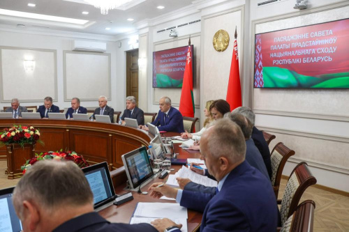 13 законапраектаў унесена ў парадак дня трэцяй сесіі Палаты прадстаўнікоў