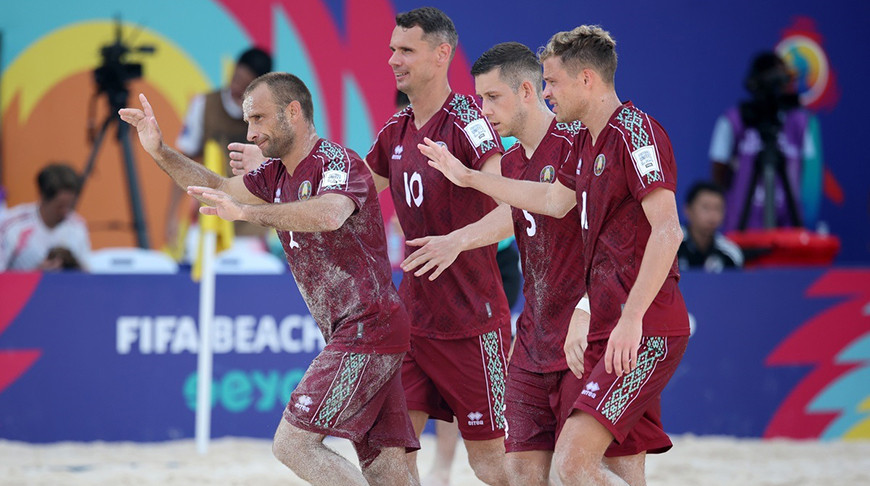 Беларусы разграмілі гватэмальцаў на чэмпіянаце свету па пляжным футболе