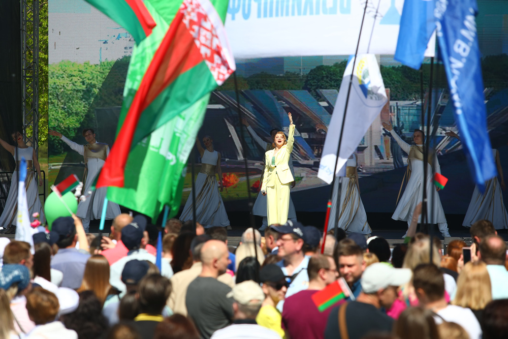 Святочныя мерапрыемствы, арганізаваныя прафсаюзамі, пройдуць 1 мая па ўсёй краіне