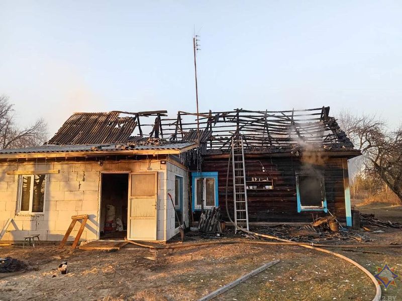 Пажарны апавяшчальнік выратаваў сям’ю і ў Буда-Кашалёўскім раёне