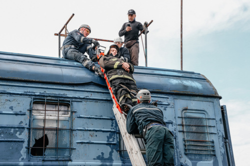 Пад Барысавам праходзіць Адкрыты чэмпіянат па мнагабор’і ратавальнікаў МНС
