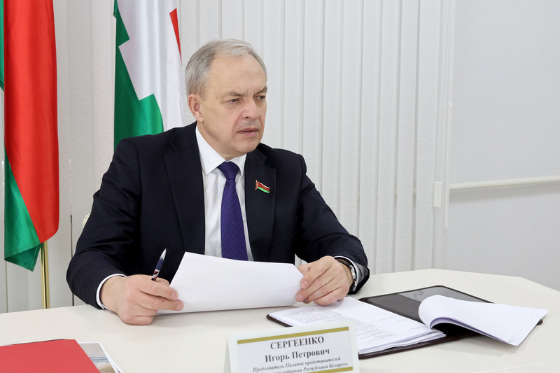 Ігар Сергяенка з рабочым вiзiтам наведаў Вiцебскую вобласць