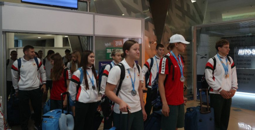 Беларуская дэлегацыя вярнулася з Еўрапейскага юнацкага алімпійскага фестывалю