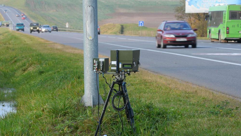 Дзе ў Мінску кантралююць хуткасць аўто 4 мая