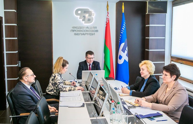 ФПБ зацікаўлена ў развіцці супрацоўніцтва з членамі Сусветнай федэрацыі прафсаюзаў