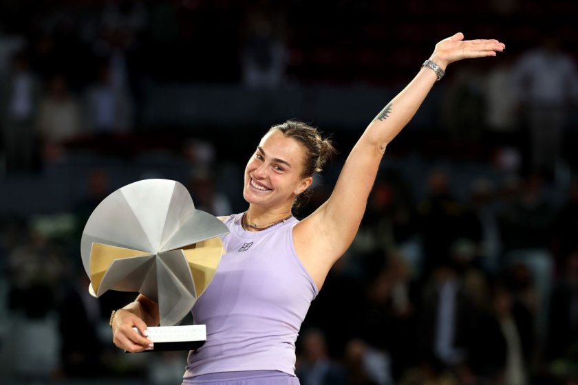 Сабаленка трэці раз выйграла турнір WTA-1000 у Мадрыдзе