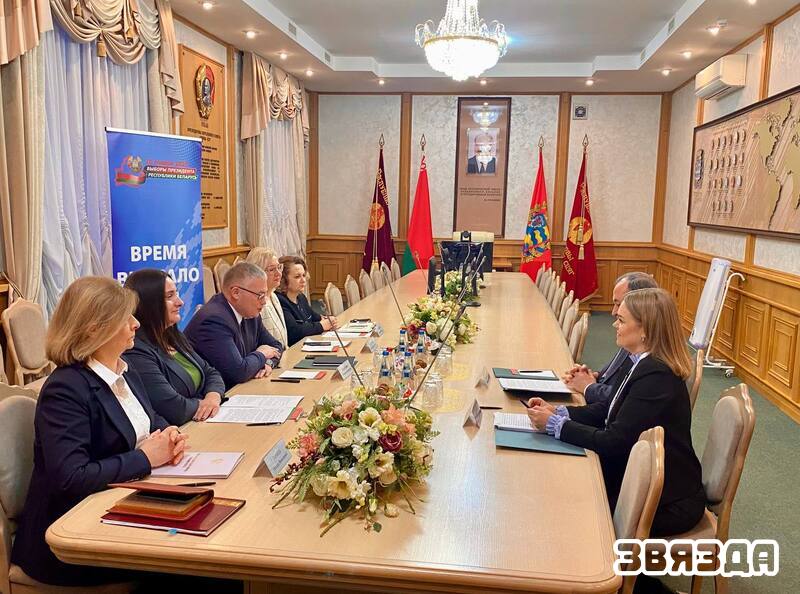 Міжнародныя назіральнікі пазнаёміліся з работай выбарчых камісій Міншчыны