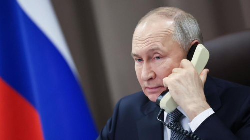 Пяскоў: Пуцін пачне тэлефонную размову з Трампам у 17:00