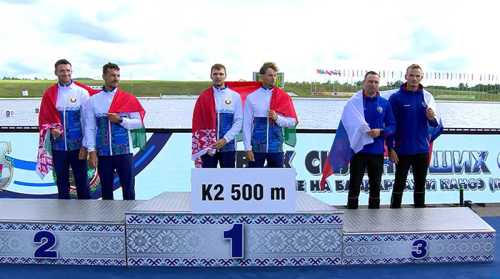 Кравец і Натынчык перамаглі ў байдарцы-двойцы на Кубку наймацнейшых спартсменаў