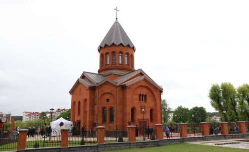 У Мінску ўрачыста адкрылася першая і адзіная ў краіне Армянская апостальская царква