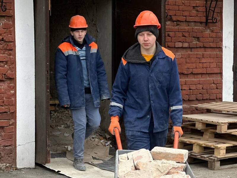 Студатрад «Спадчына» ўдзельнічаў у рэстаўрацыі збудаванняў Брэсцкай крэпасці