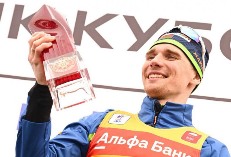 Антон Смольскі паставіў прыгожую кропку ў біятлонным сезоне