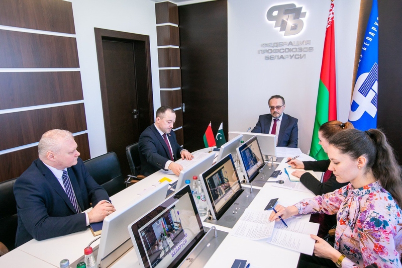 Федэрацыя прафсаюзаў актывізуе супрацоўніцтва ў сферах адукацыі і турызму з Пакістанам