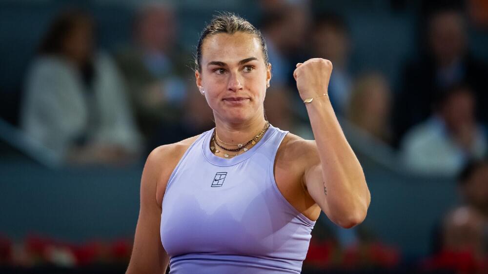 Сабаленка прабілася ў 1/2 фіналу турніру WTA-1000 у Мадрыдзе