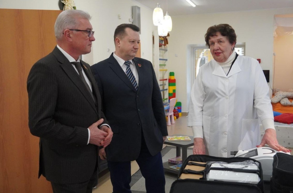 Магілёўскі Дом дзіцяці атрымаў неабходнае лячэбнае абсталяванне