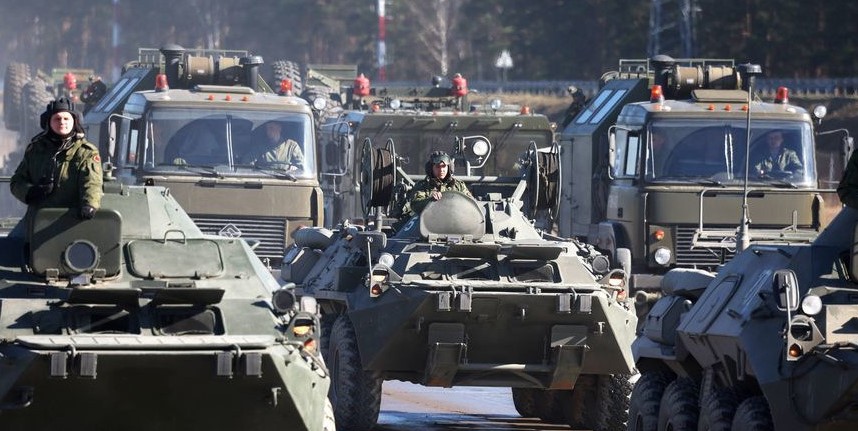 Генеральныя трэніроўкі парада 9 Мая ў Мінску пройдуць 2 і 6 мая