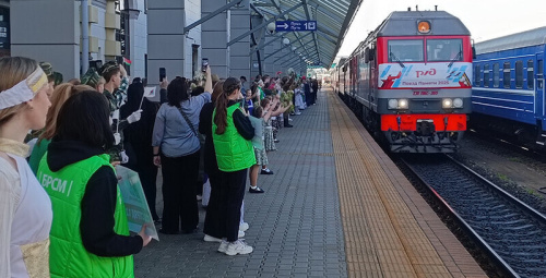 «Эмоции переполняют!» Участники проекта «Поезд Памяти» посещают Витебск