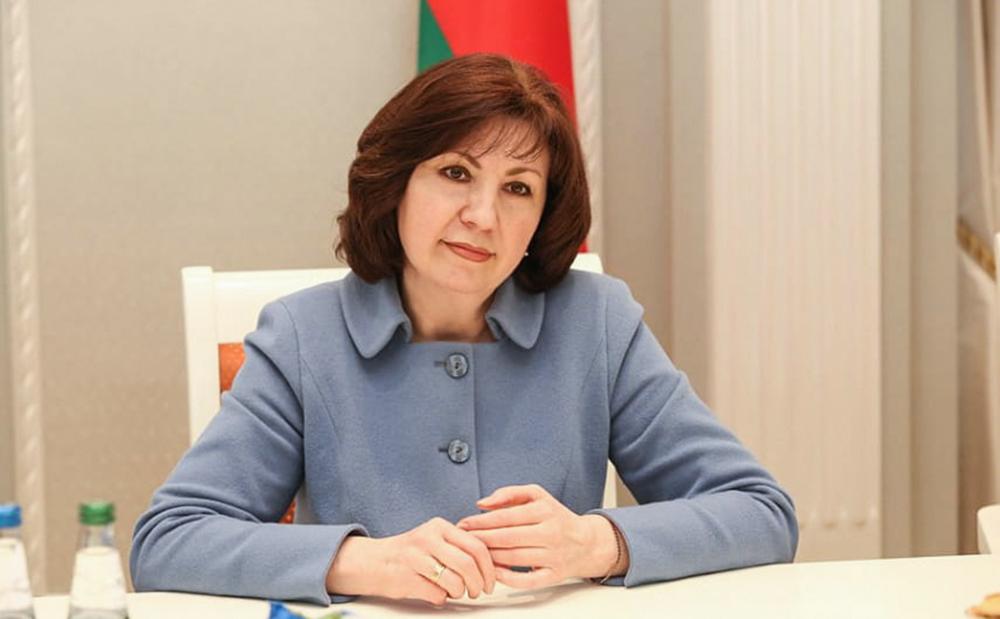 Наталля Качанава павіншавала беларусаў з 80-годдзем Перамогі