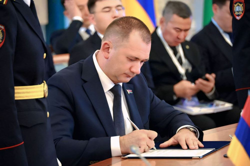 У Санкт-Пецярбургу адбылося пасяджэнне Савета міністраў унутраных спраў дзяржаў - удзельніц СНД