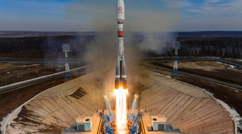 Дзяржкамваенпрам Беларусі ў космасе: «Саюз-2.1б» вывеў спадарожнікі з унікальнымі зорнымі датчыкамі