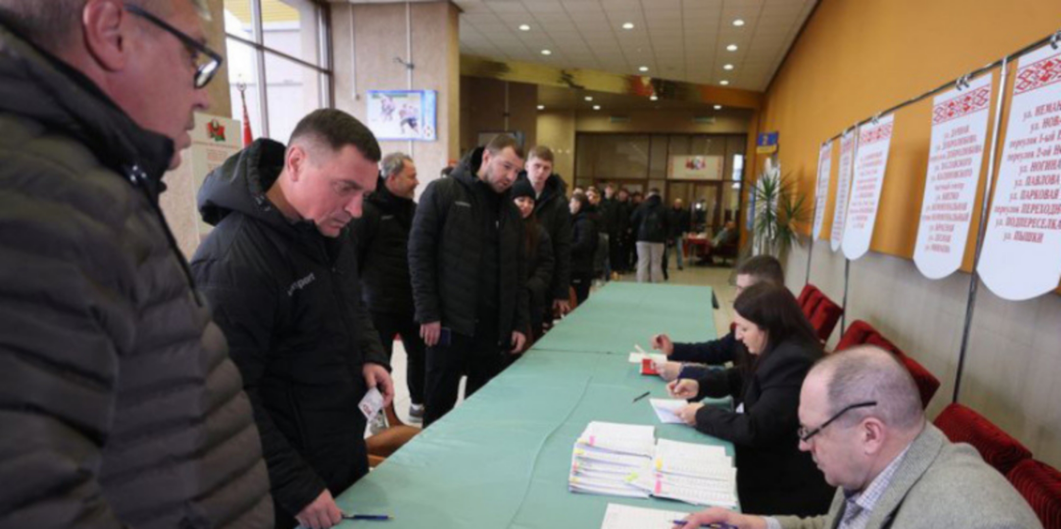 За тры дні датэрміновага галасавання на выбарах Прэзідэнта Беларусі яўка грамадзян склала 27,15%