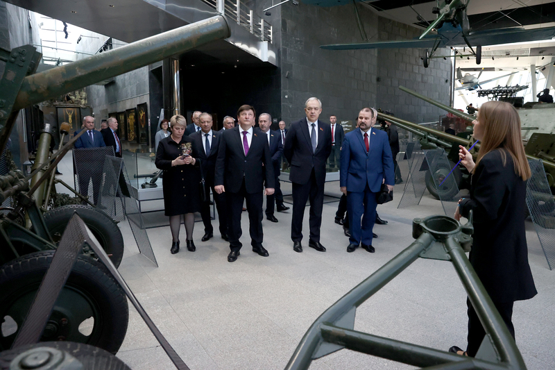 Другія парламенцкія чытанні прайшлі ў Беларускім дзяржаўным музеі гісторыі Вялікай Айчыннай вайны