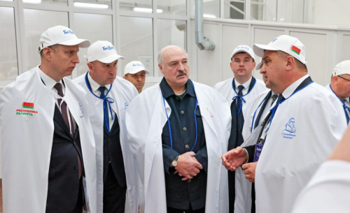Lukashenko visits Volkovysk District