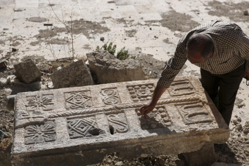 У Сірыі пад развалінамі выявілі старажытны комплекс з грабніцамі