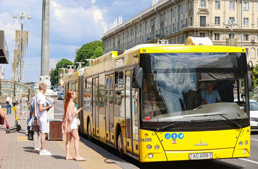 Работа пасажырскага транспарту зменіцца ў Мінску 7 чэрвеня