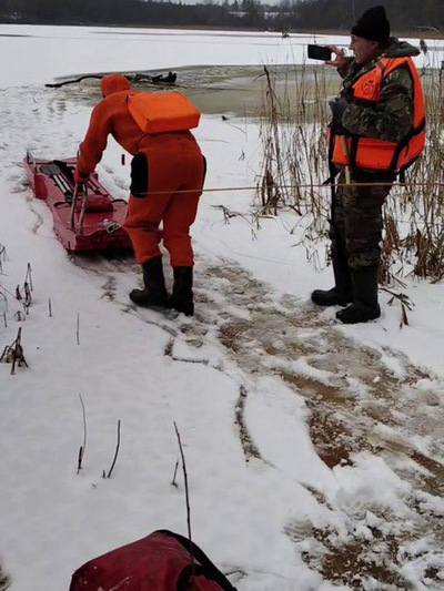 МНС нагадвае аб правілах бяспекі на лёдзе