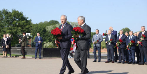 Дэлегацыя Парламенцкага сходу Саюза Беларусі і Расіі наведала Брэсцкую крэпасць