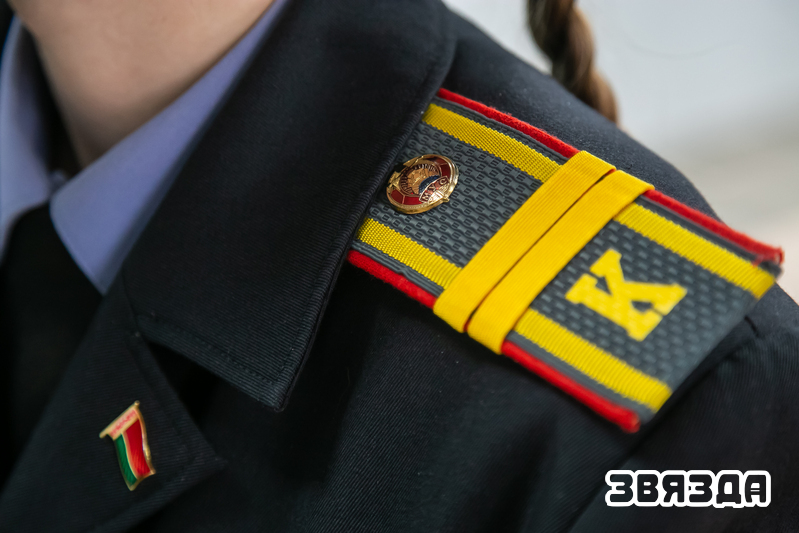 На факультэце міліцыі грамадскай бяспекі Акадэміі МУС вучыцца ўсяго адна дзяўчына