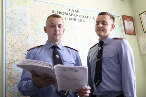 Лейтэнант міліцыі Мікіта Лукашэвіч расказаў пра афіцэрскую дынастыю, шлях да пагон і будні супрацоўніка крымінальнага вышуку