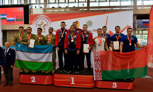 Belarus claim bronze at CIS Military Sports Games in Moscow