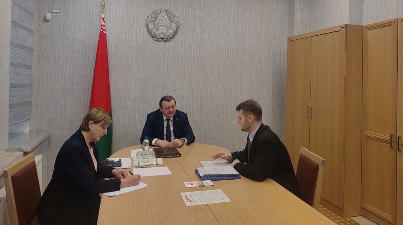 Сяргей Алейнік 14 студзеня правёў асабісты прыём грамадзян