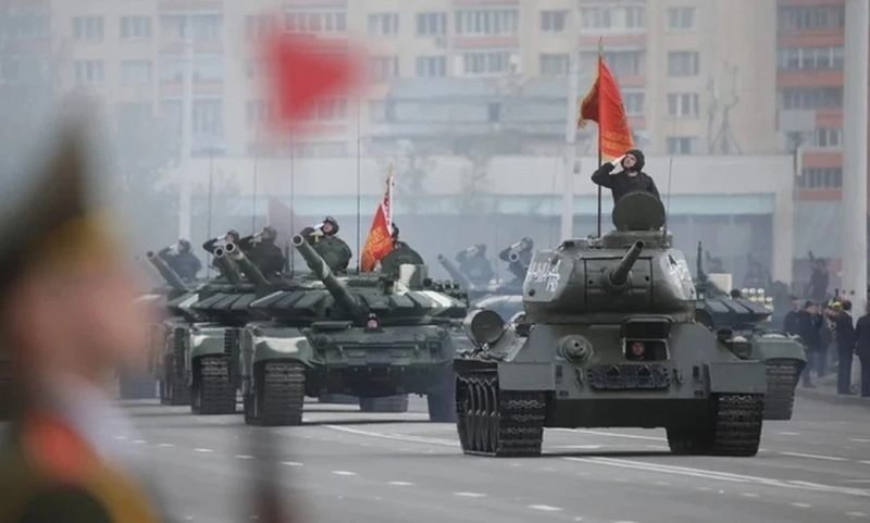 2 і 6 мая ў Мінску пройдуць генеральныя рэпетыцыі ваеннага парада