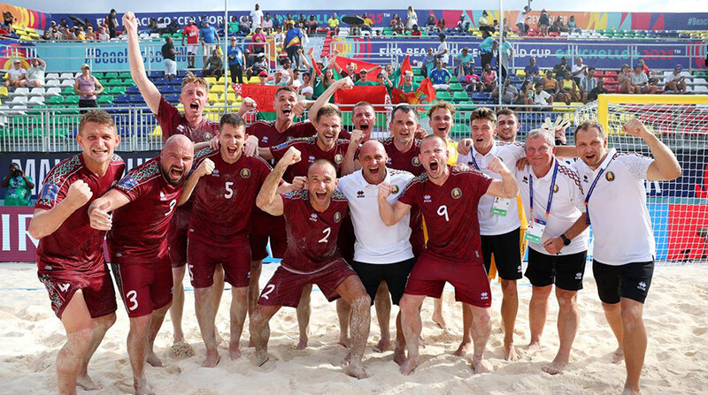 Зборная Беларусі па пляжным футболе — сярэбраны прызёр чэмпіянату свету