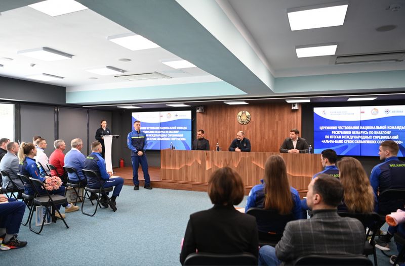 Віктар Лукашэнка: Кубак наймацнейшых спартсменаў — гэта, сапраўды, як чэмпіянат свету